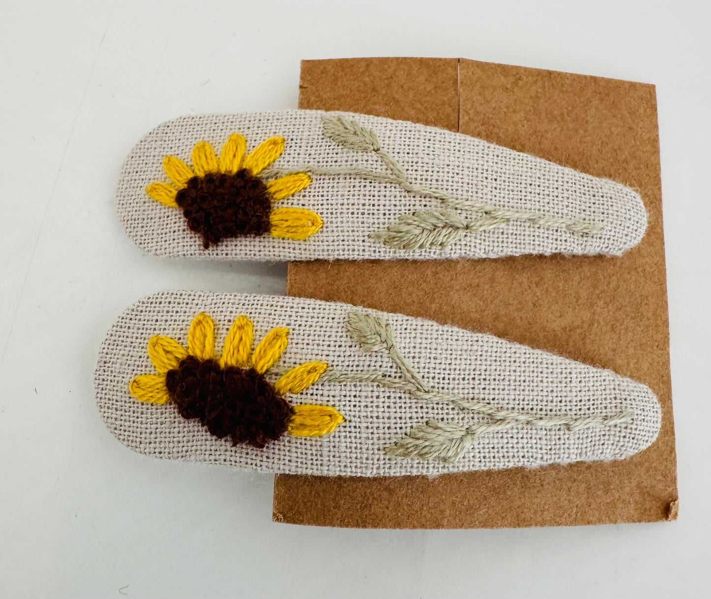 Haar Spangen Sonnenblumen