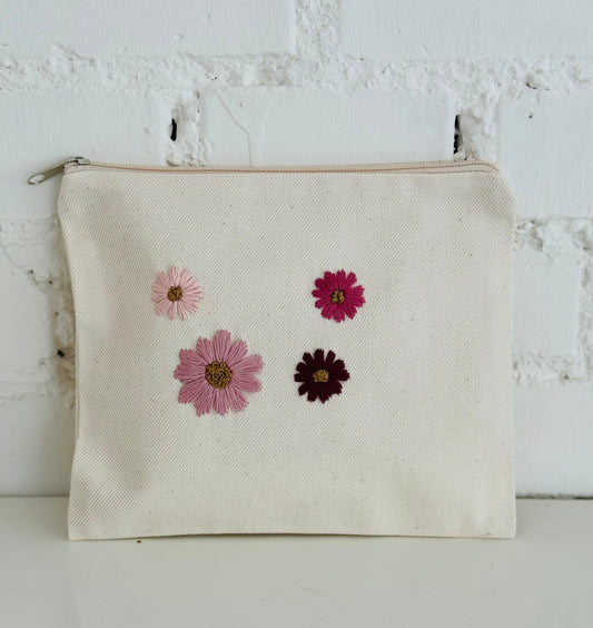 Kosmetiktasche Blumen